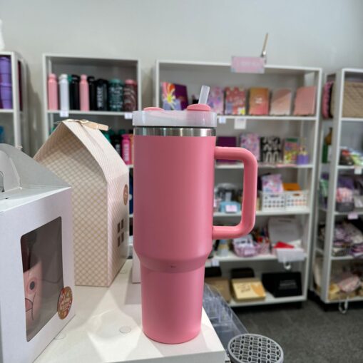 Vaso acero 1 lt - Rosa