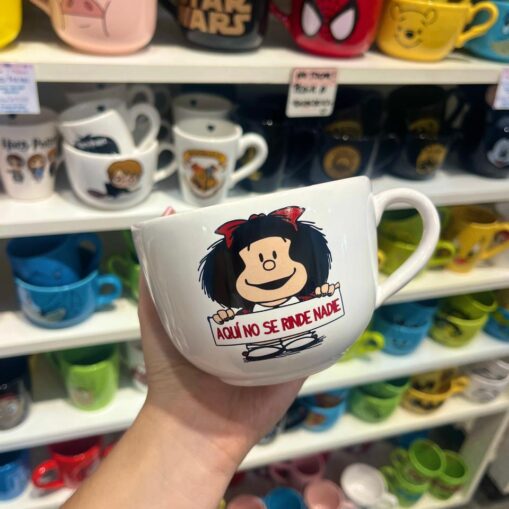 Tazón Mafalda "Aquí no se rinde nadie"