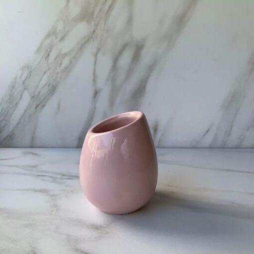 Mate de ceramica liso | Rosa