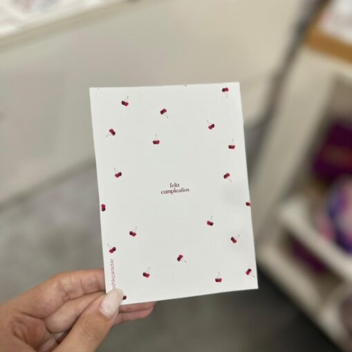 Tarjetón "Feliz Cumpleaños"