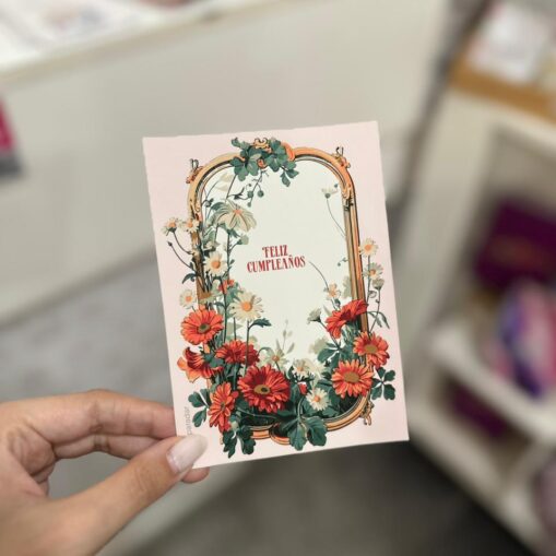 Tarjetón "Feliz Cumpleaños"