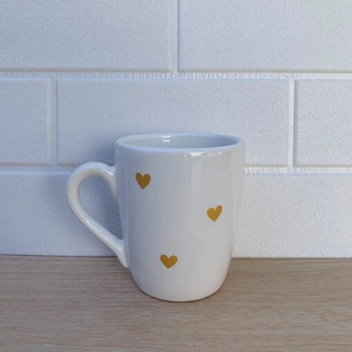 Taza Bombe Corazon - Dorado