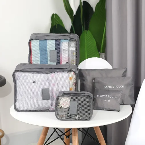 Set organizador de viaje - Gris
