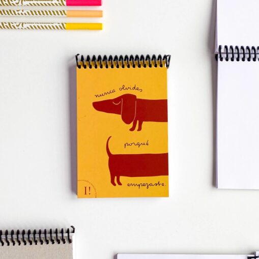 Libreta anillada | "Nunca olvides"