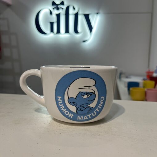 Tazon Pitufo - Gruñon