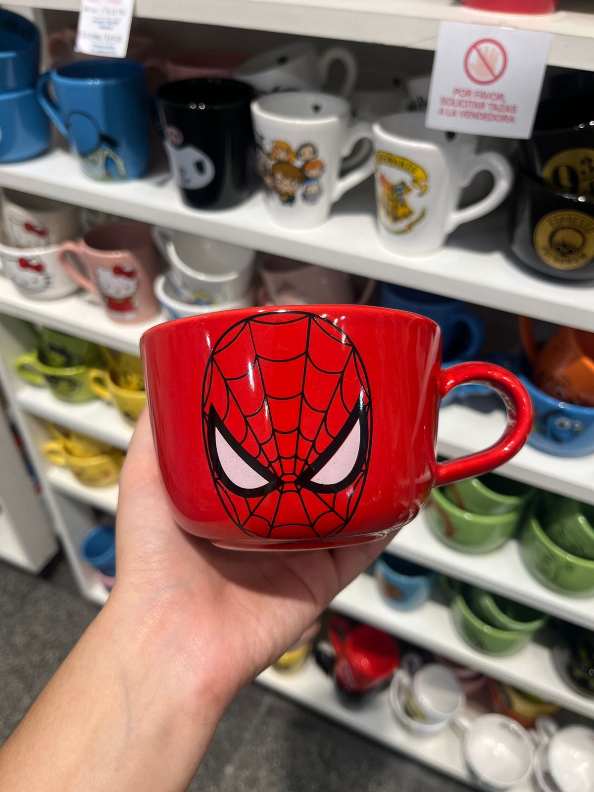 Tazon animado Spiderman