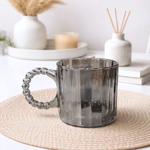 Taza manija circular gris