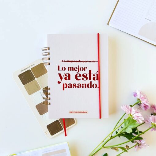 Organizador diario A5 - Lo mejor ya esta pasando