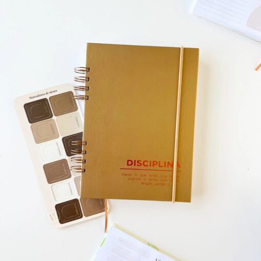 Organizador diario A5 - Disciplina
