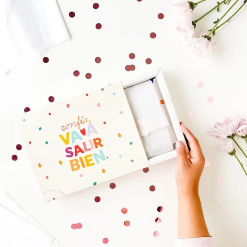 Kit box con cuaderno | Confía va a salir bien