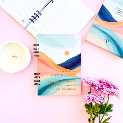 Cuadernos A5 | Tapa dura | Soy mas fuerte