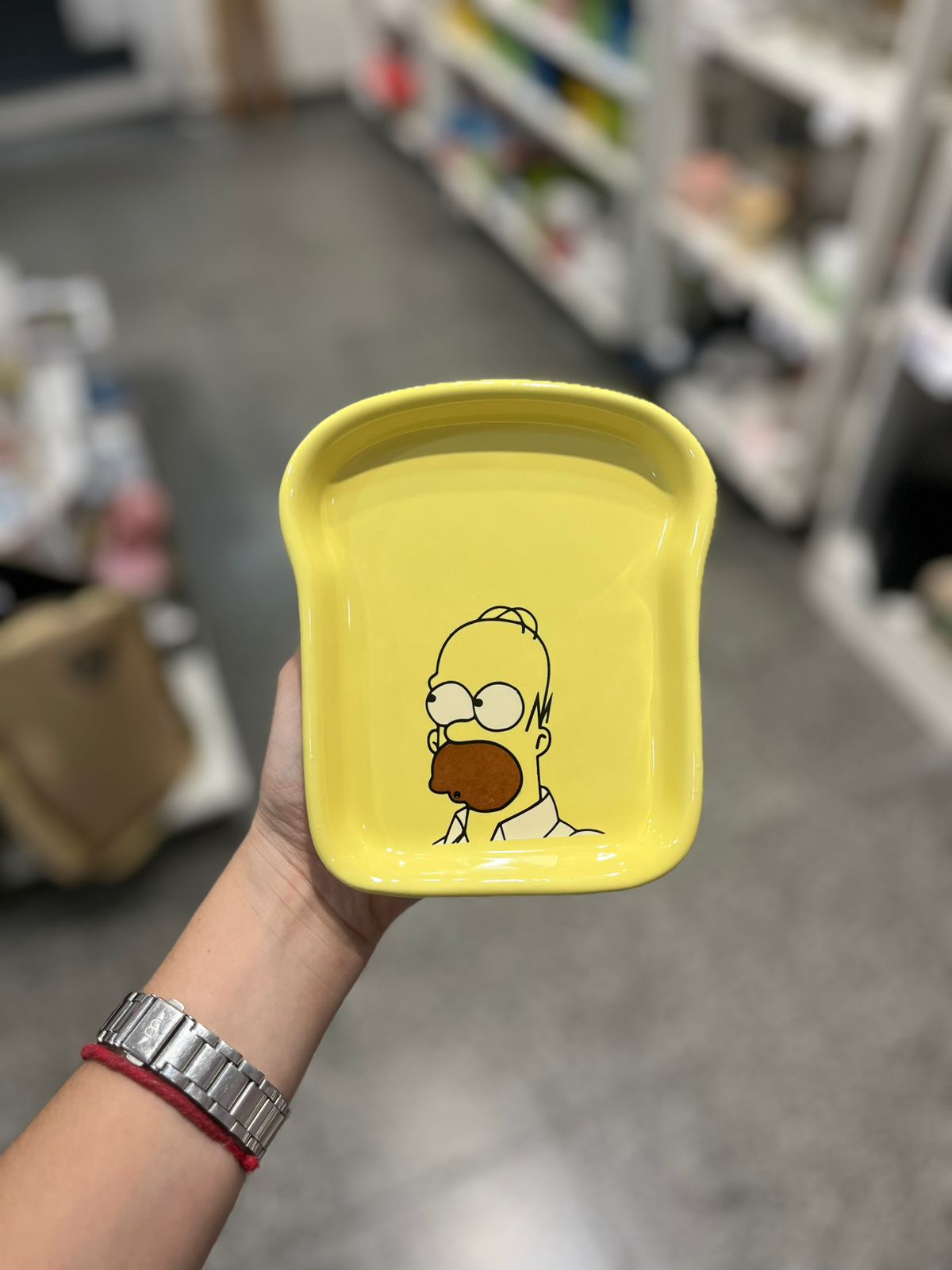Tostada de Ceramica Homero
