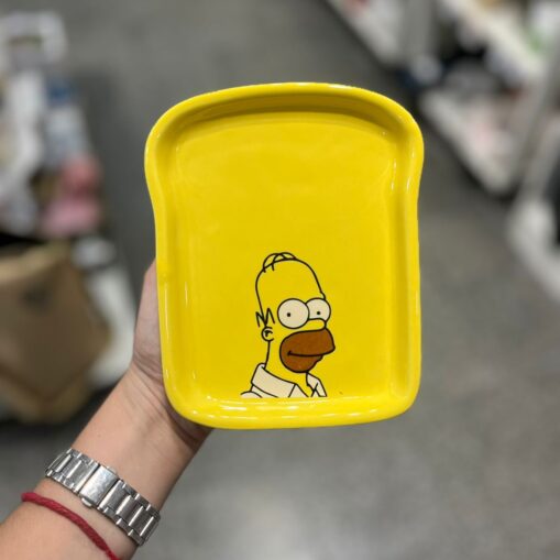 Tostada de Ceramica Homero