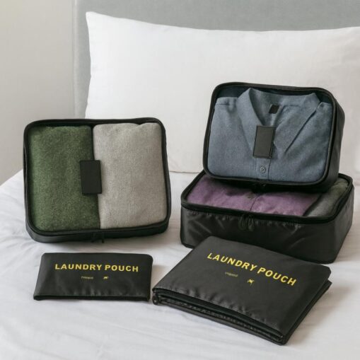 Set organizador de viaje - Negro