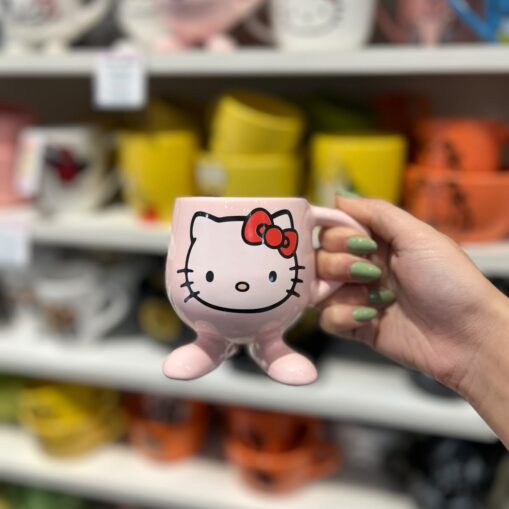 Taza Hello Kitty Patitas - Rosa