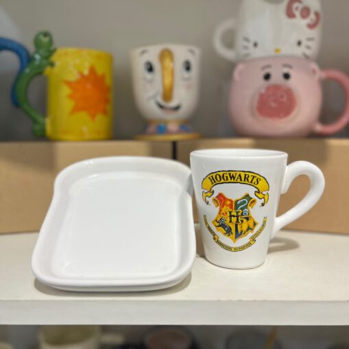 Taza Harry Potter + plato tostada