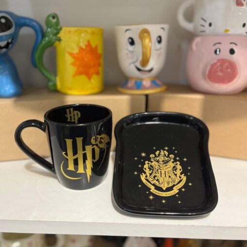 Taza Harry Potter + plato tostada