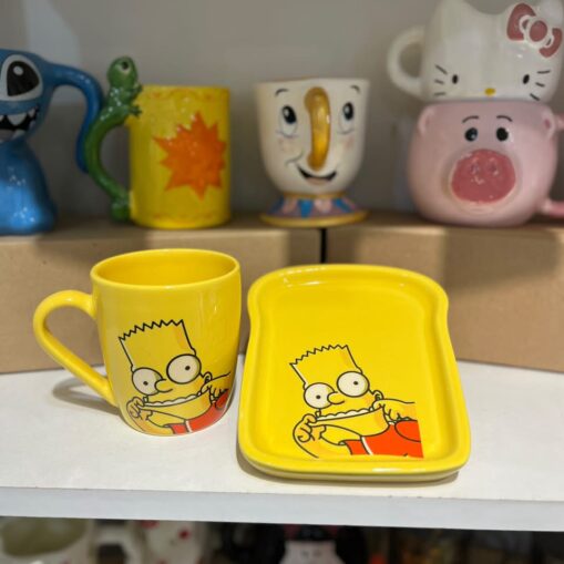 Taza Bart+ plato tostada