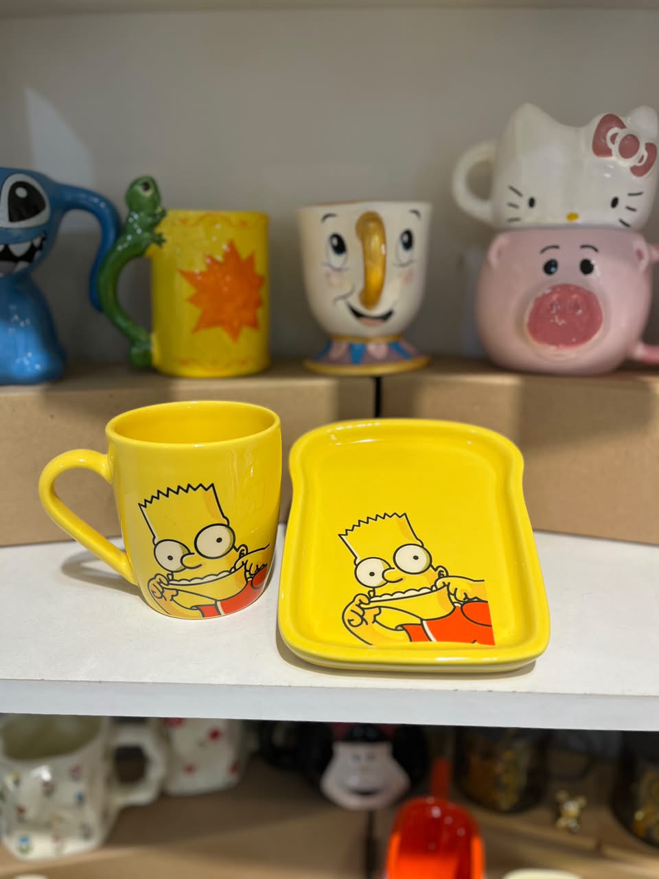 Taza Bart+ plato tostada