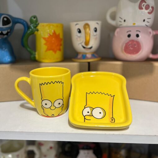 Taza Bart+ plato tostada