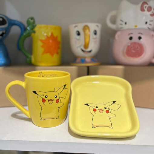 Taza Pikachu+ plato tostada