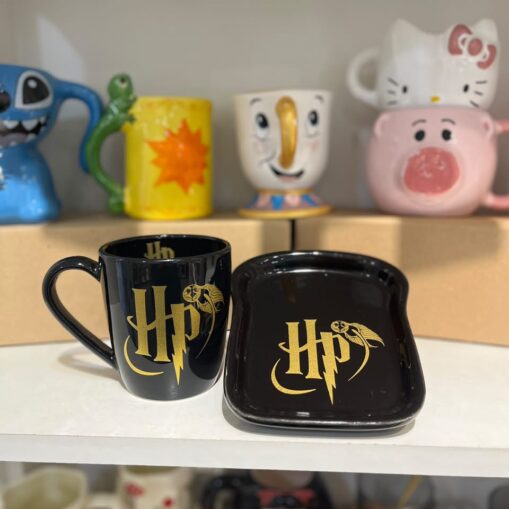 Taza Harry Potter + plato tostada
