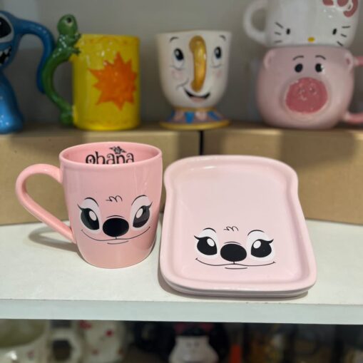 Taza Angela + plato tostada
