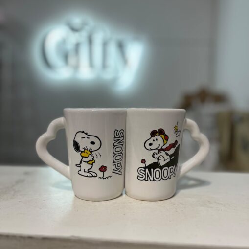 Tazas Combinadas "Snoopy"