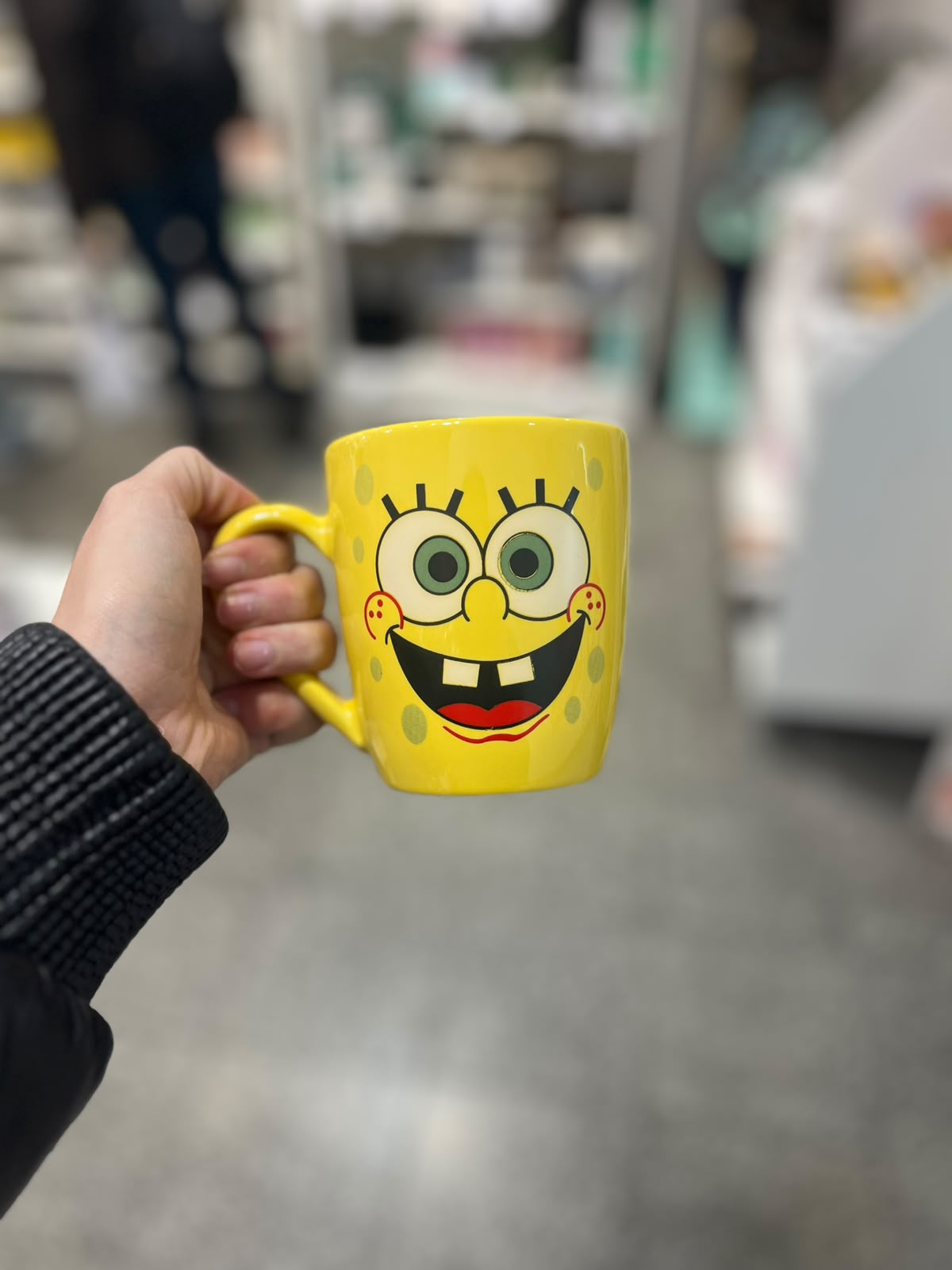 Taza bombé Bob Esponja