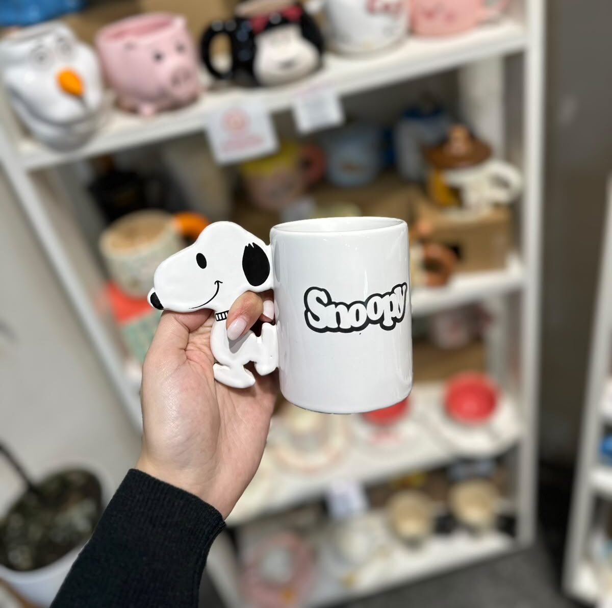 Taza Snoopy importada