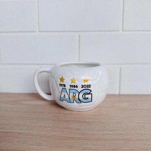 Taza 3D Pelota "Argentina"