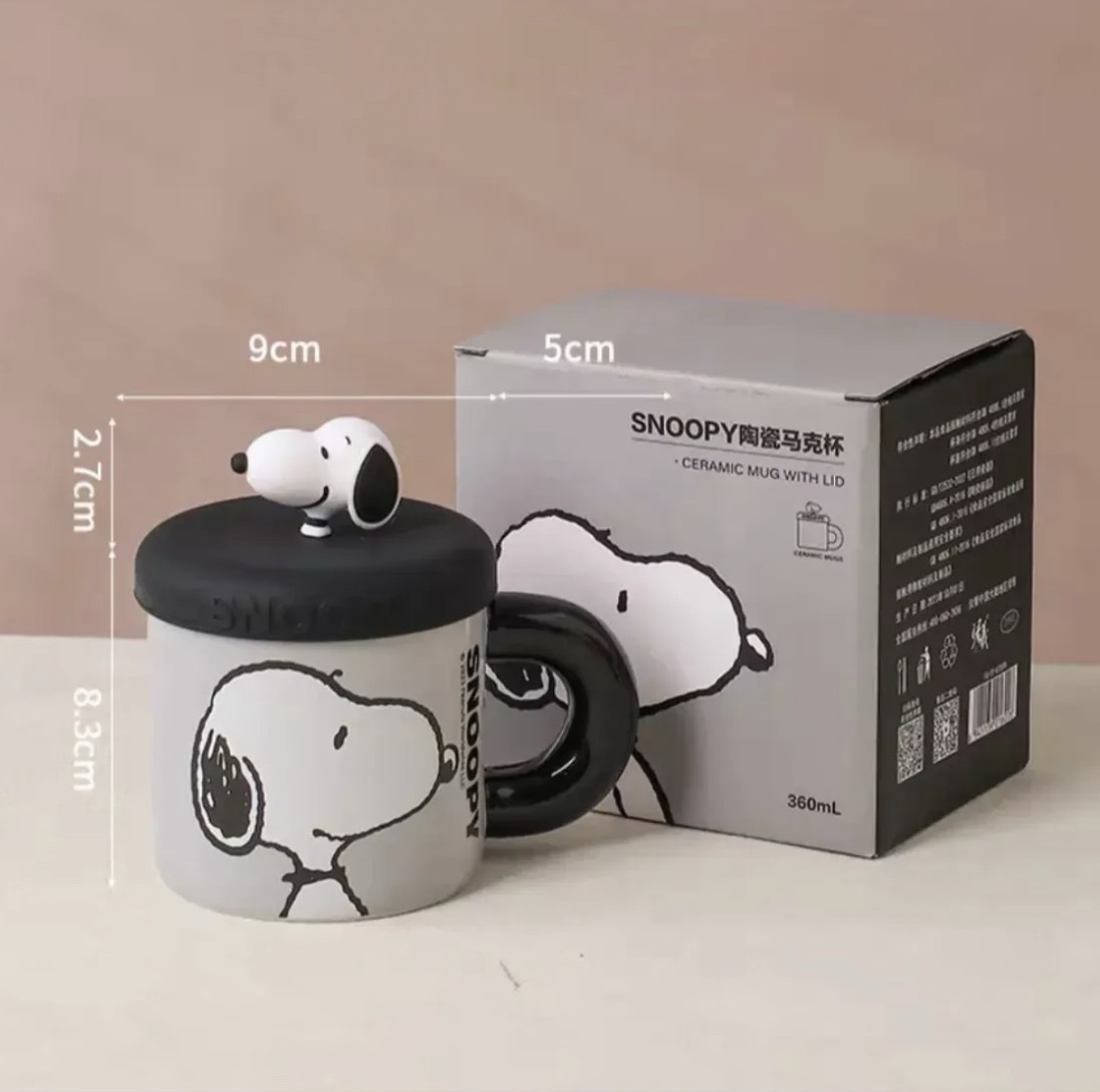 Taza Snoopy Importada