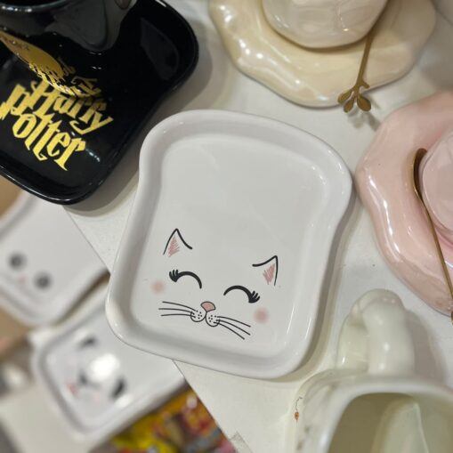 Tostada de Cerámica Gatito