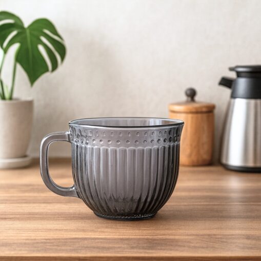 Taza Tramada de vidrio