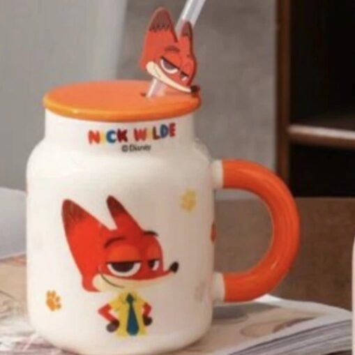 Taza con tapa - Zootopia