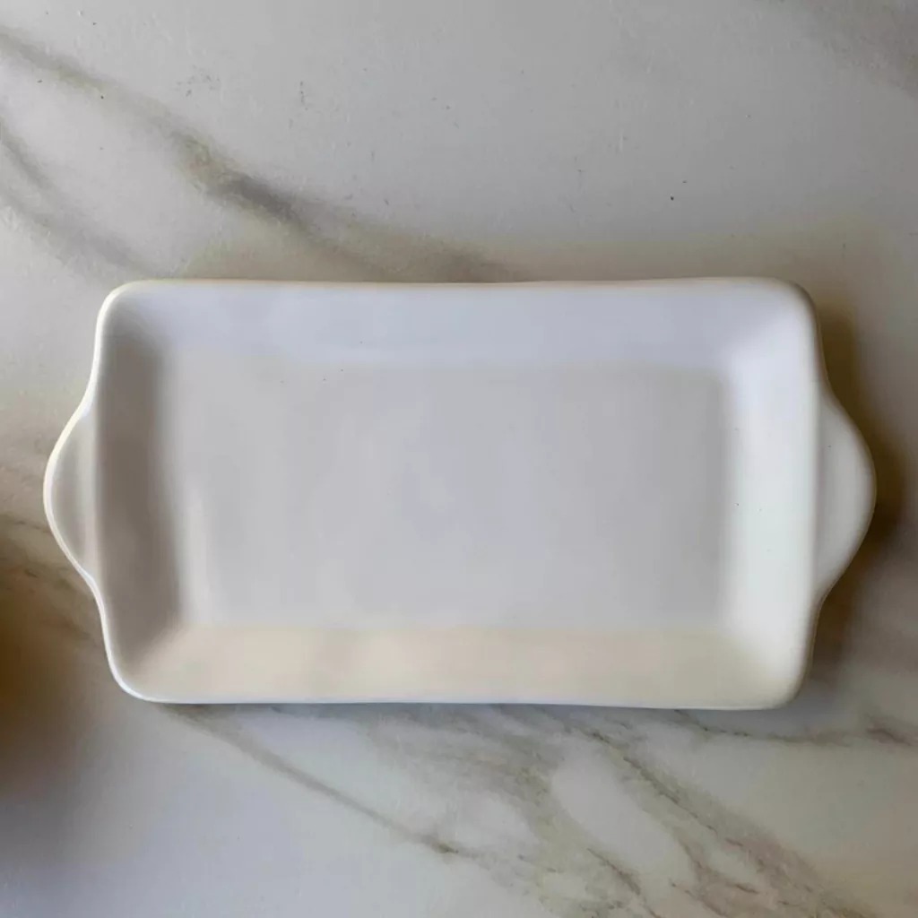 Bandeja Rectangular Blanca