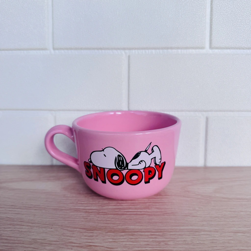 Tazón Snoopy - Rosa