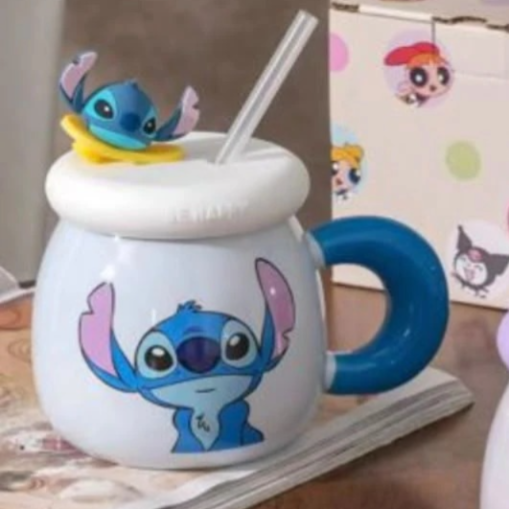 Taza importada Stitch