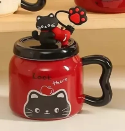 Taza Gatito Importada