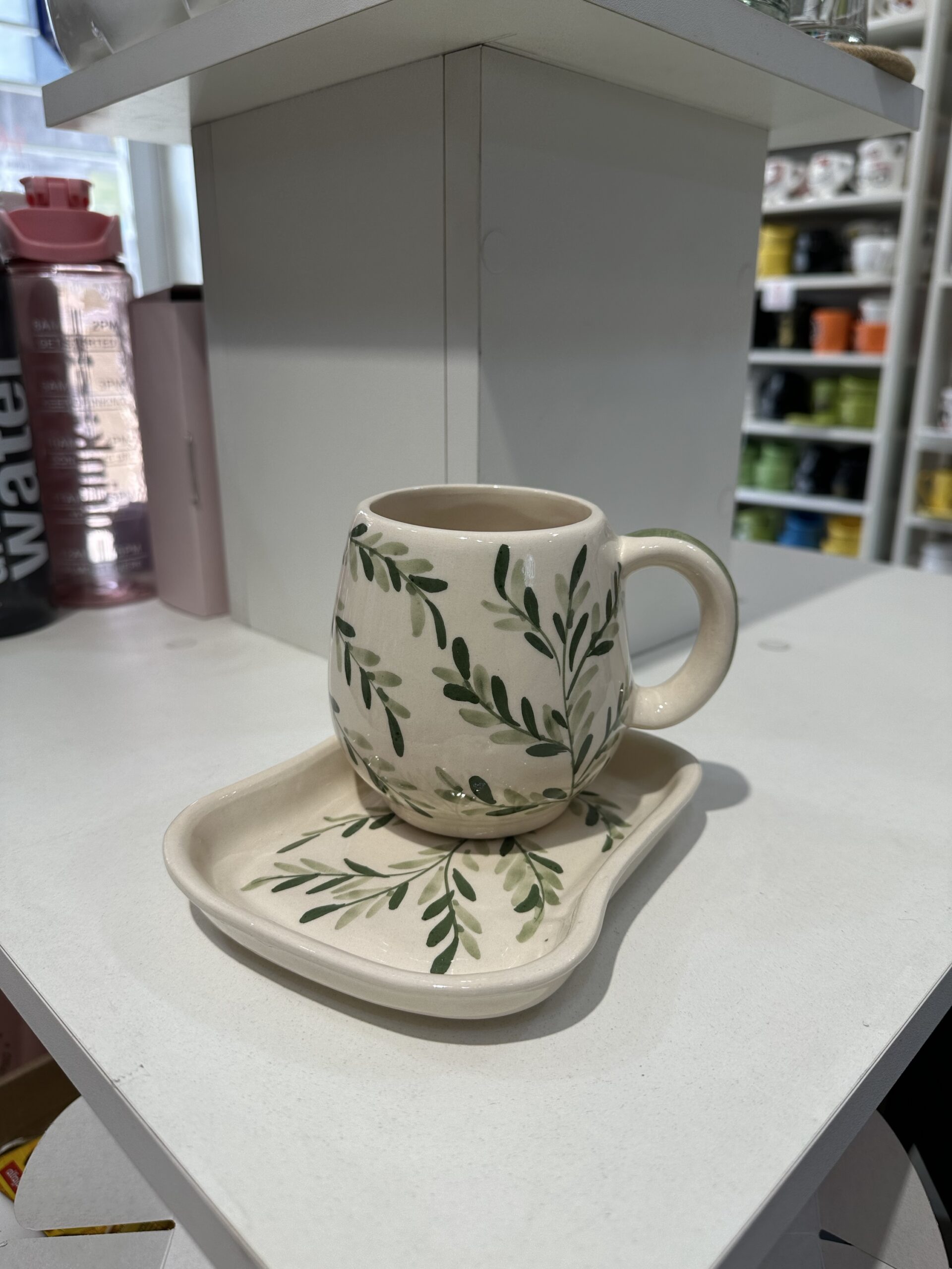 Set taza + tostada - Verde