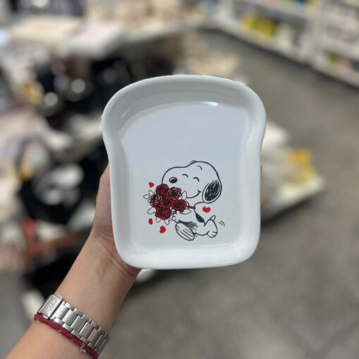 Tostada de Cerámica Snoopy