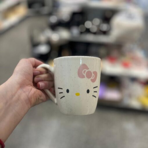 Taza Jaspeada "Hello Kitty"