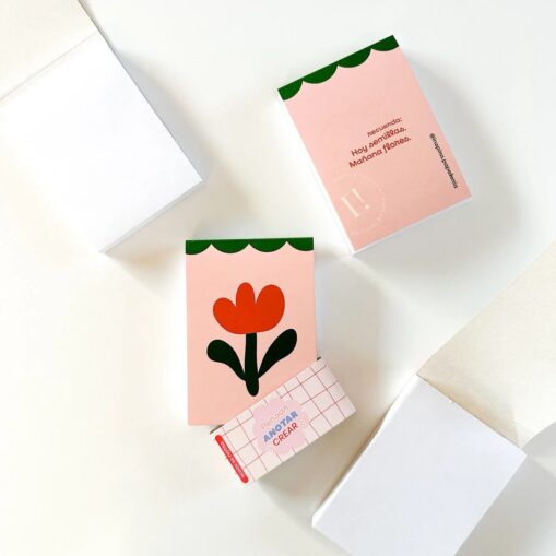 Block Mini hojas Flor