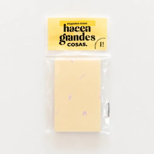 Notitas Baby Amarillo Liso