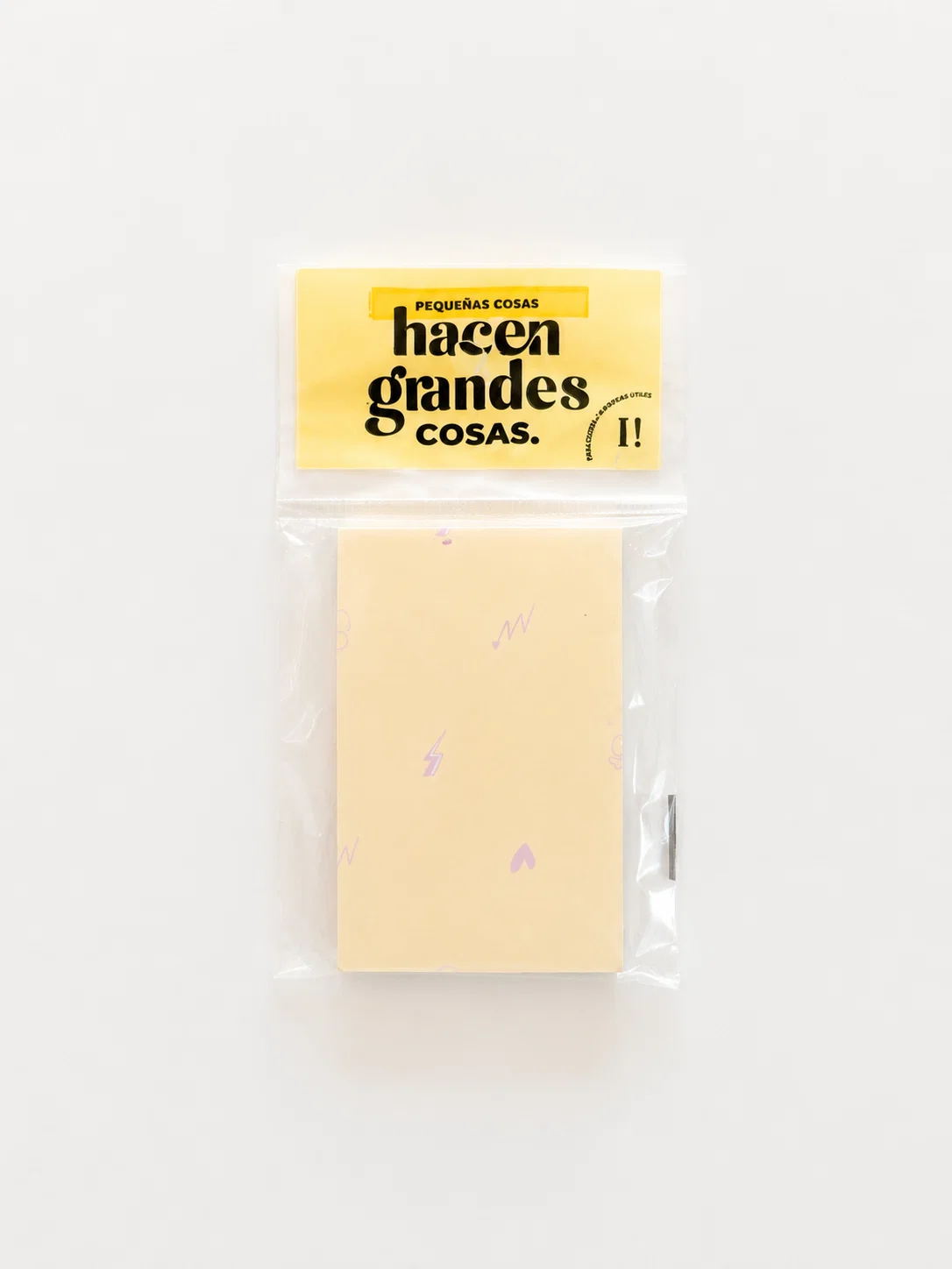 Notitas Baby Amarillo Liso